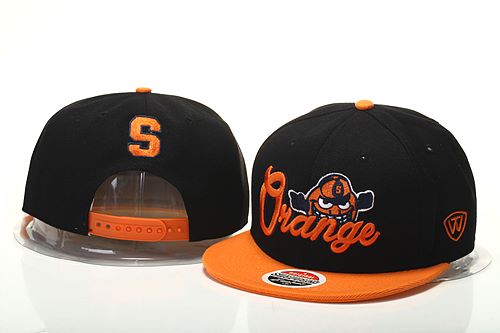 NCAA Syracuse Orange Z Snapback Hat #07